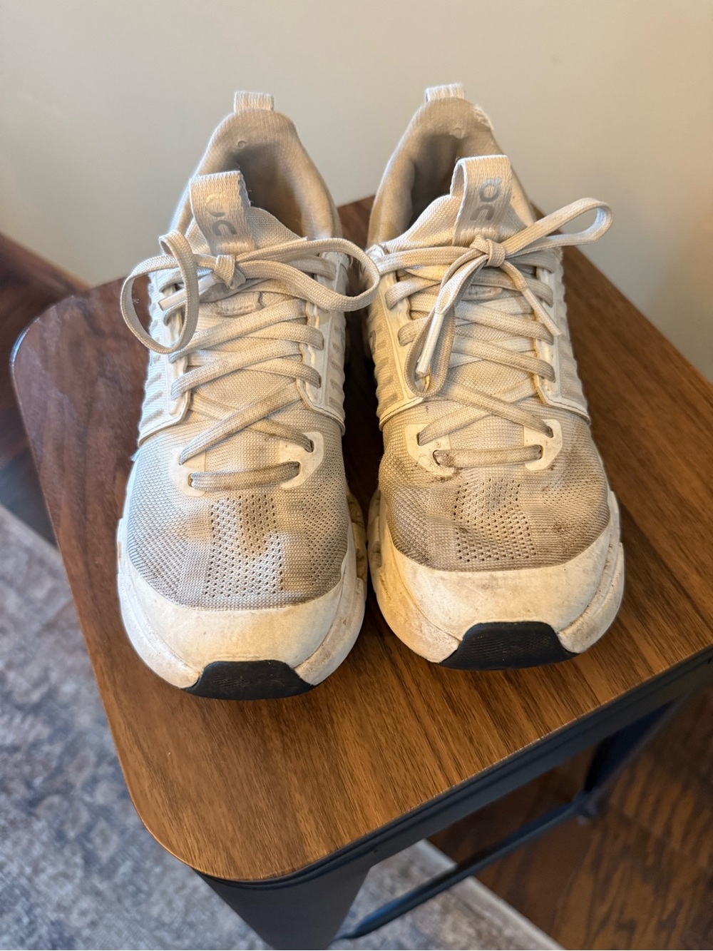 On Running Kids White Athletic Sneakers